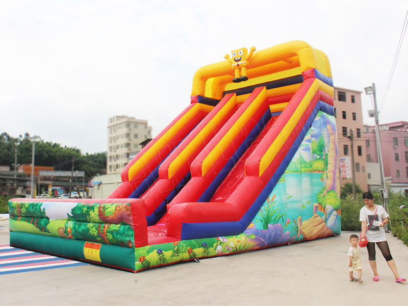 minion inflatable slide