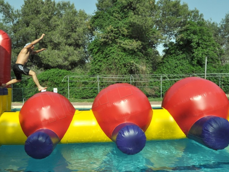 inflatable water obstacle