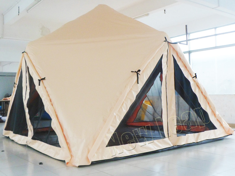 inflatable tube tent