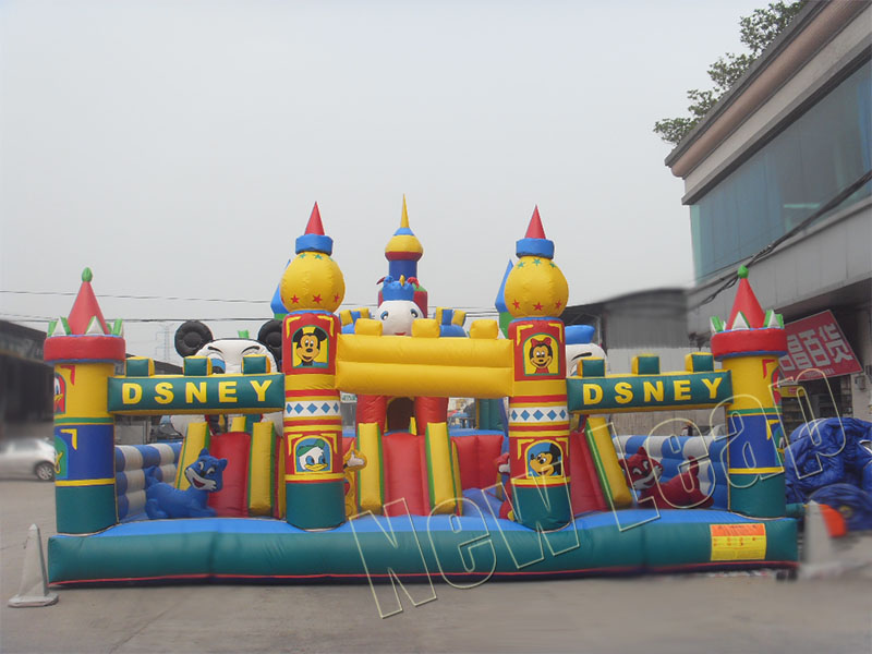 inflatable disney park