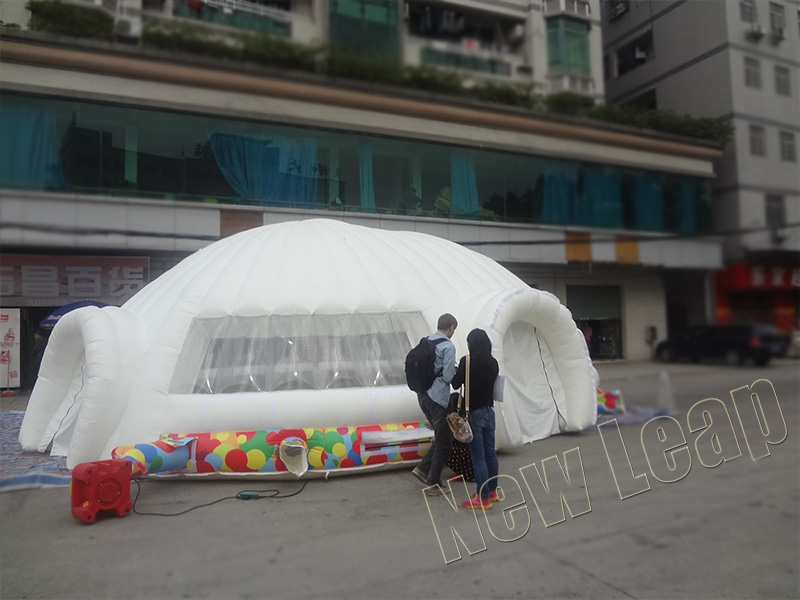 New design inflatable dome tent