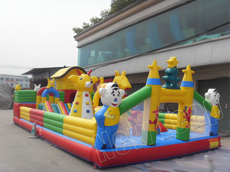 inflatable fun city for children
