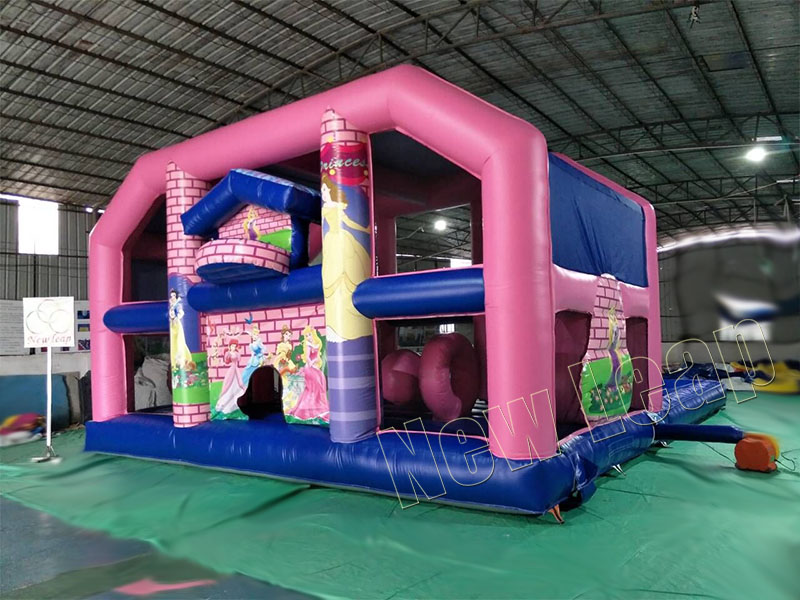 inflatable bounce house big with pool