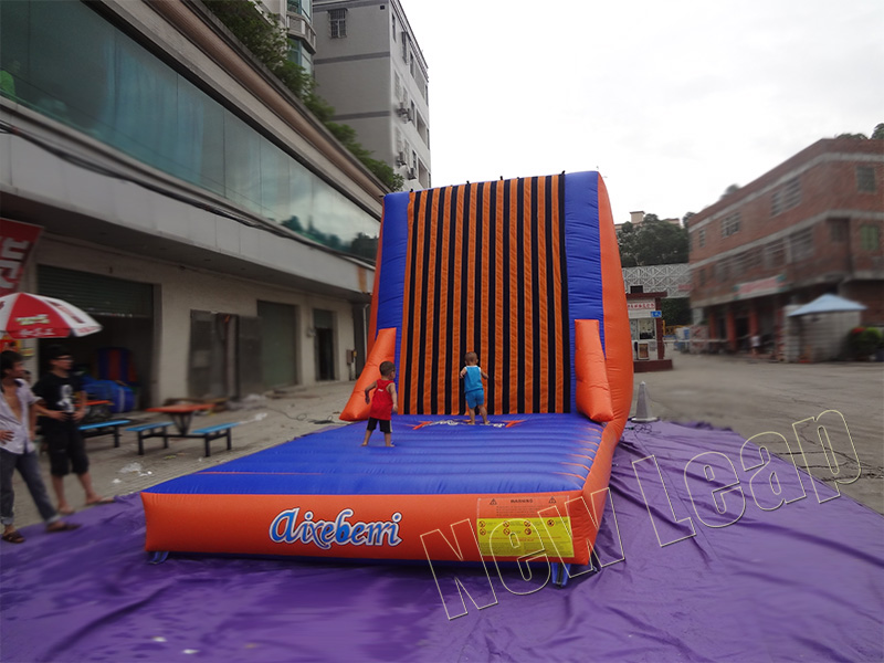 inflatable velcro wall sport game