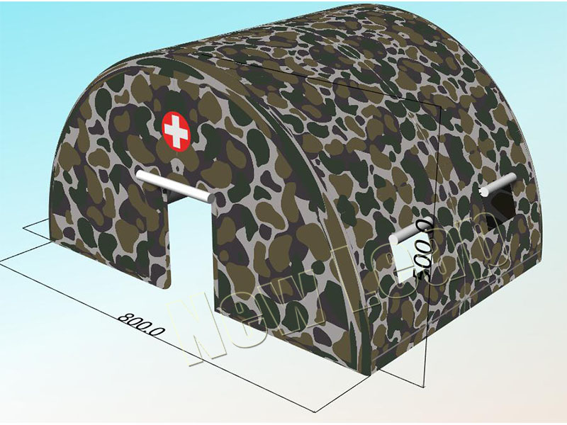 military emergency inflatable tent