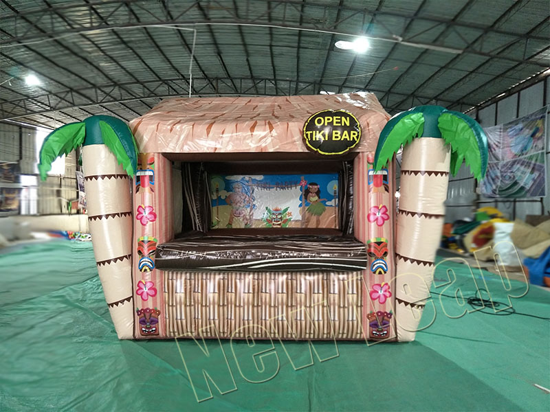 inflatable tiki bar for party