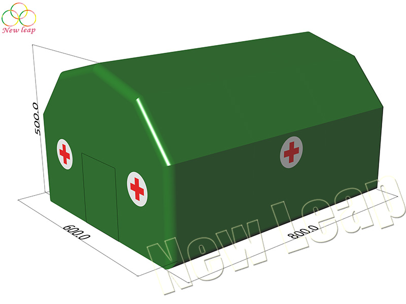 red cross inflatable tent