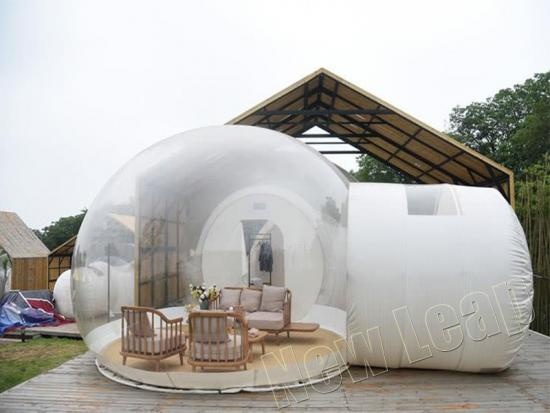 tienda inflable de cúpula de burbujas