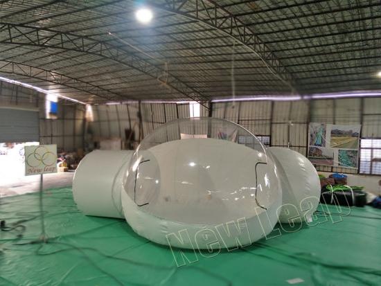 casa de burbujas inflable