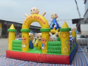 inflatable fun city playground