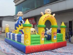 inflatable fun city playground
