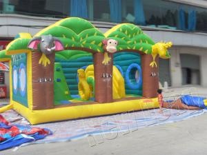 jungle inflatable play park