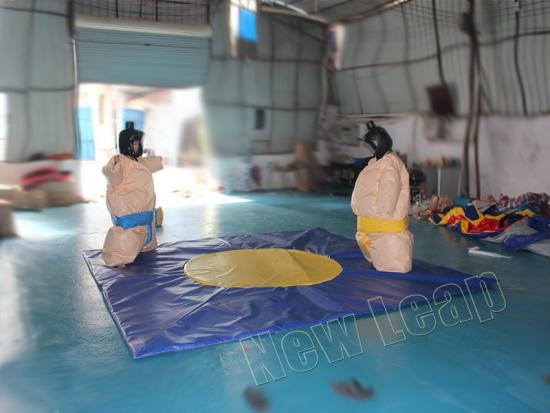 alfombra de lucha de sumo inflable