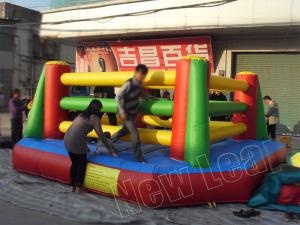 Inflatable boxing ring