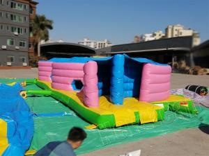 inflatable obstacle course race