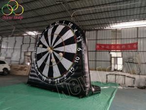 inflatable soccer darts game