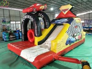 car inflatable bouncy slide