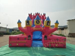 mickey inflatable slide