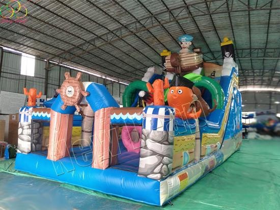 barco pirata inflable comercial