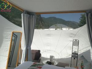 clear inflatable bubble tent
