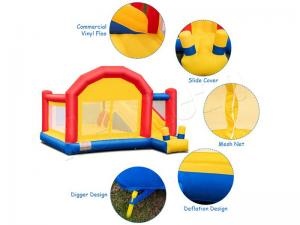 kids bounce house jumping slide