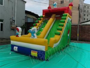 china inflatable dry slide