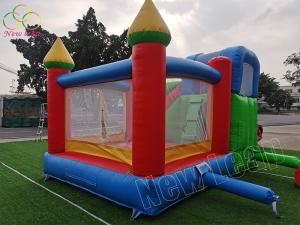inflatable bounce house with slide