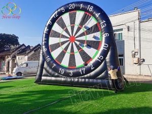 inflatable soccer darts game