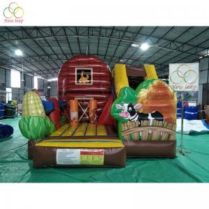 Farm inflatable jumping bouncer