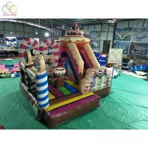 Candy inflatable jumping bouncer
