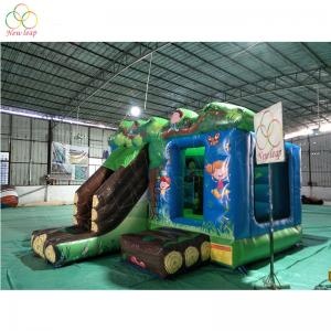 forest inflatable bouncer combo